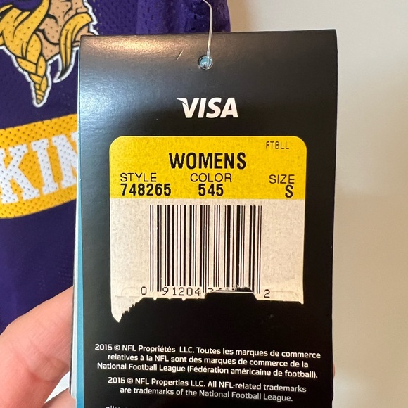 NWT Nike DRI-FIT (R) Minnesota Vikings tank top - Picture 3 of 5